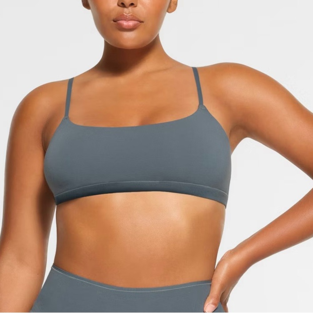 Skims Women's Blue Gray Bralette